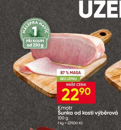 Kmotr Šunka od kosti výběrová 100 g