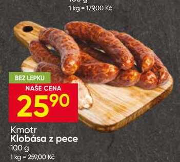 Kmotr Klobása z pece 100 g