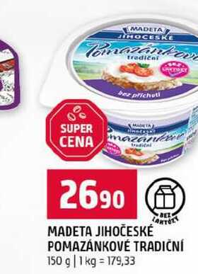 MADETA JIHOČESKÉ POMAZÁNKOVÉ TRADIČNÍ 150 g
