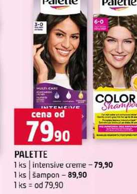 PALETTE intensive creme šampon 1 ks