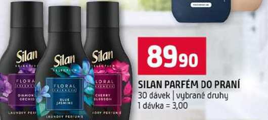SILAN PARFÉM DO PRANÍ 30 dávek vybrané druhy