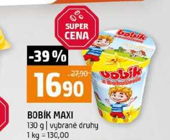 BOBÍK MAXI 130 g vybrané druhy