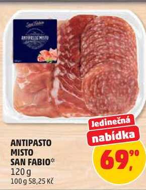 ANTIPASTO MISTO SAN FABIO, 120 g