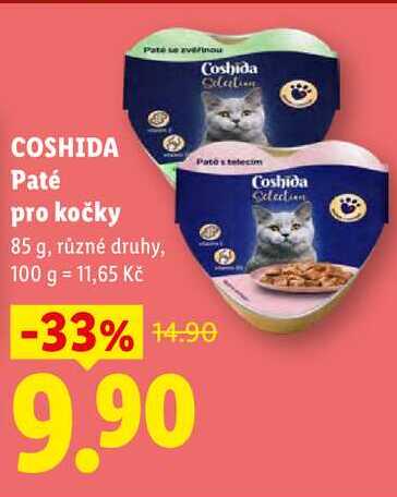 COSHIDA Paté pro kočky, 85 g