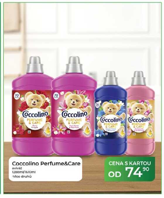 Coccolino Perfume&Care aviváž 1288ml/1610ml 