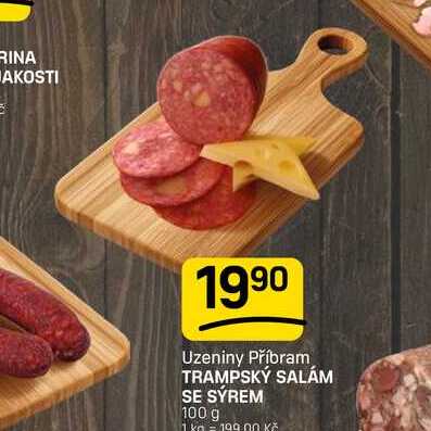 TRAMPSKÝ SALÁM SE SÝREM 100 g