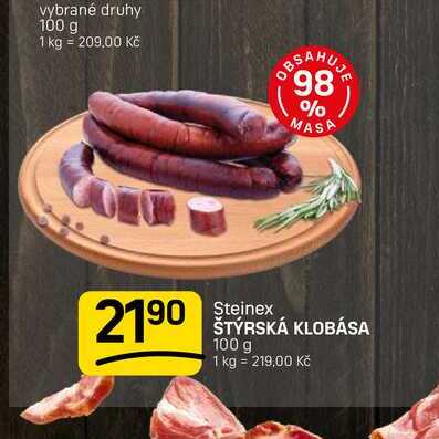 ŠTÝRSKÁ KLOBÁSA 100 g