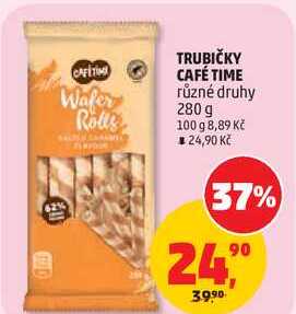 TRUBIČKY CAFÉ TIME různé druhy, 280 g 