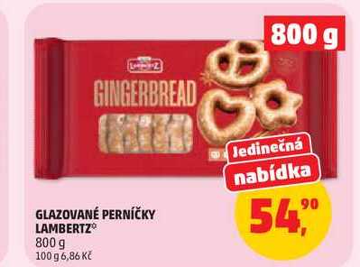GLAZOVANÉ PERNÍČKY LAMBERTZ, 800 g
