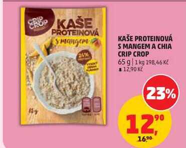 KAŠE PROTEINOVÁ S MANGEM A CHIA CRIP CROP, 65 g