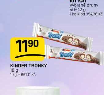 KINDER TRONKY 18 g