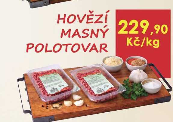 Hovězí masný polotovar 1kg