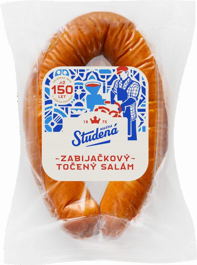 Krahulík Zabijačkový točený salám