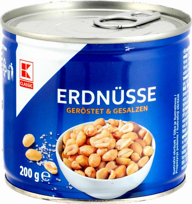 K-Classic Arašídy pražené, solené