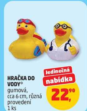 HRAČKA DO VODY gumová, cca 6 cm, různá provedení, 1 ks