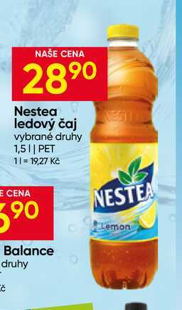Nestea ledový čaj vybrané druhy 1,5l