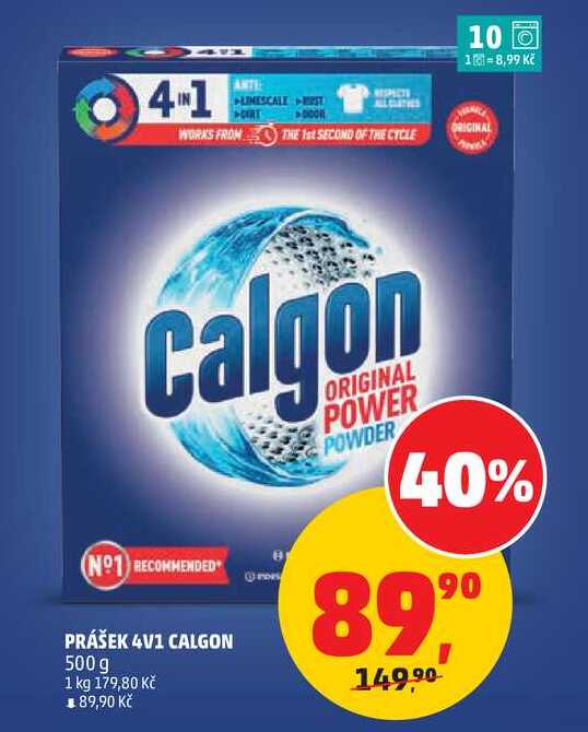 PRÁŠEK 4V1 CALGON, 500 g