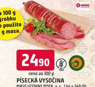 PÍSECKÁ VYSOČINA 100g