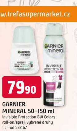 GARNIER MINERAL 50-150 ml