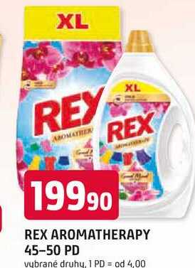 REX AROMATHERAPY 45-50 PD