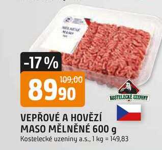 MASO MĚLNĚNÉ 600 g