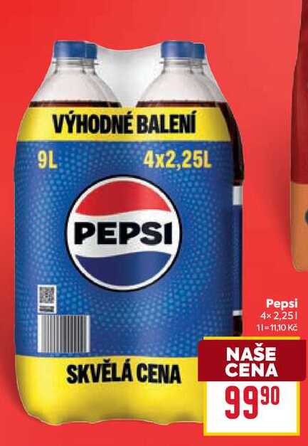 Pepsi 4x2,25l