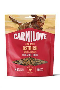 Carnilove Dog Crunchy Snack Ostrich Blackberries 200g