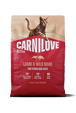 Carnilove Cat Active Dry Lamb& Wild Sterilised adult ab 2kg
