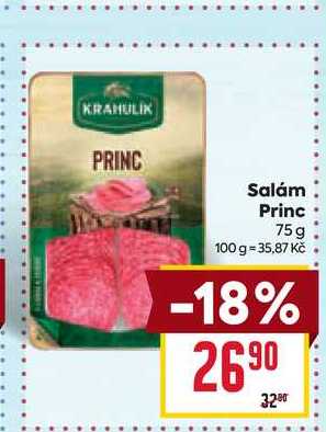 Salám Princ 75g 