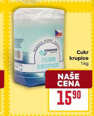 Cukr krupice 1 kg 