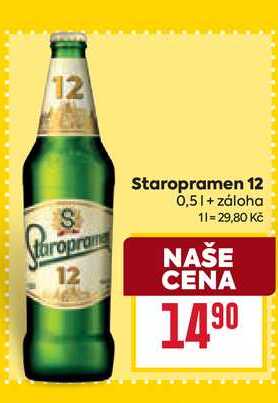 Staropramen 12 0,5l