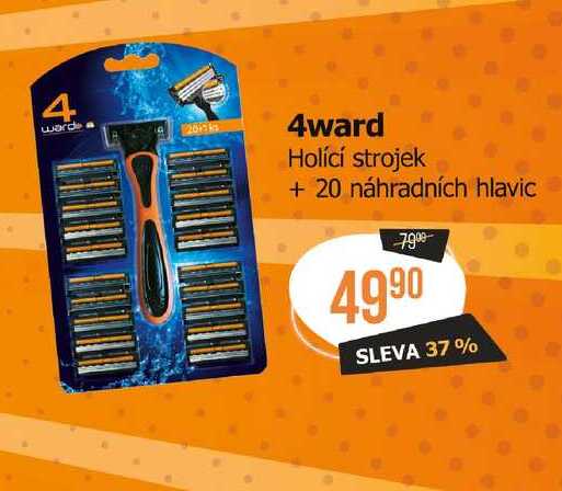 4ward Holící strojek + 20 náhradních hlavic