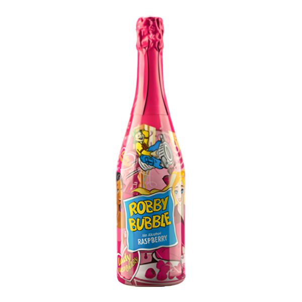 Robby Bubble Nealkoholický perlivý nápoj malina