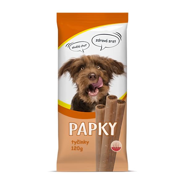 Akinu PAPKY tyčinky na srst a kůži pro psy