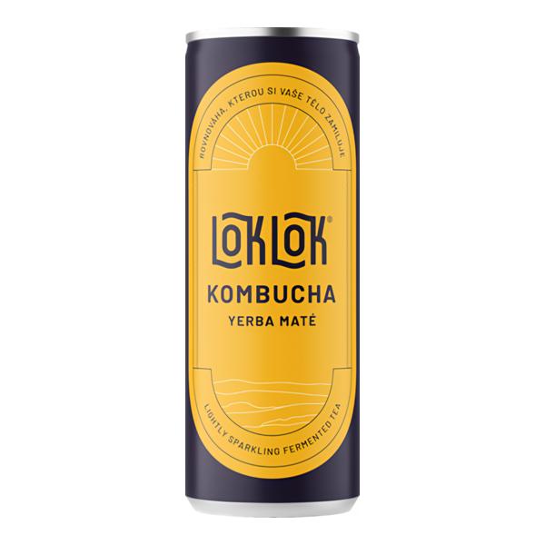 Loklok Kombucha Yerba maté plech