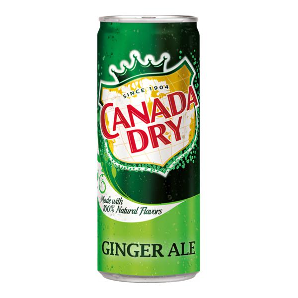 Canada Dry Ginger Ale, plech