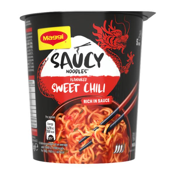 Maggi Saucy Noodles Sweet Chili Flavoured