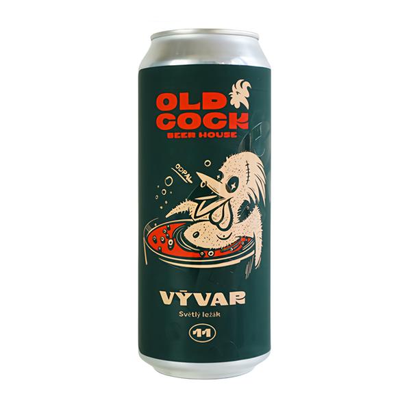 Old Cock Vývar, plech