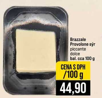 Brazzale Provolone sýr piccante dolce bal. cca 100 g