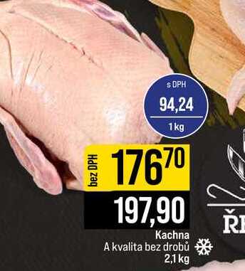 Kachna A kvalita bez drobů 2,1 kg