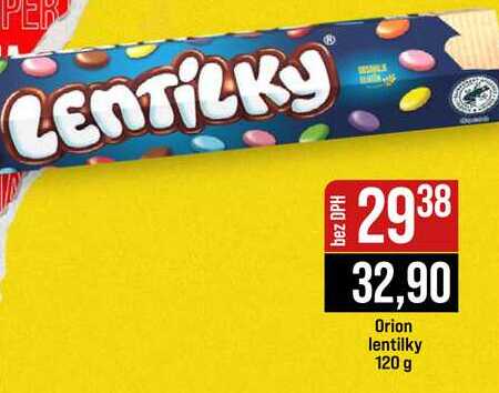 Orion lentilky 120 g 