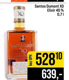 Santos Dumont XO Elixir 40% 0,7l
