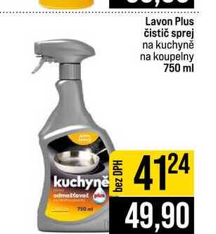 Lavon Plus čistič sprej na kuchyně na koupelny 750 ml