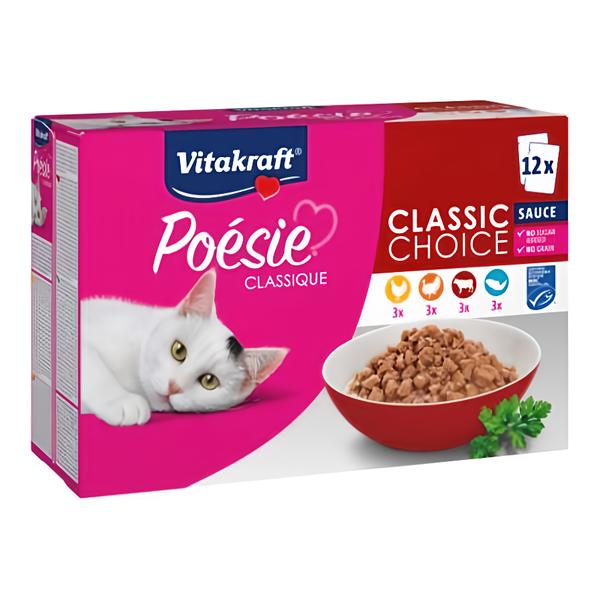 Vitakraft Poésie Classique Sauce mix pro kočky 12x85g