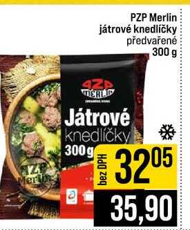 PZP Merlin játrové knedlíčky předvařené 300 g