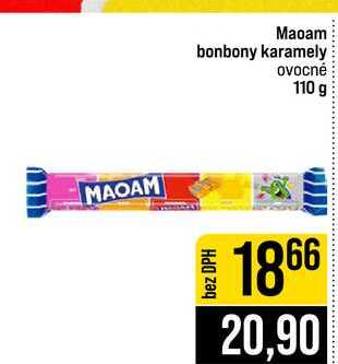 Maoam bonbony karamely ovocné 110 g