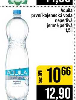 Aquila první kojenecká voda neperlivá jemně perlivá 1,5l