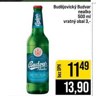 Budějovický Budvar nealko 500 ml 