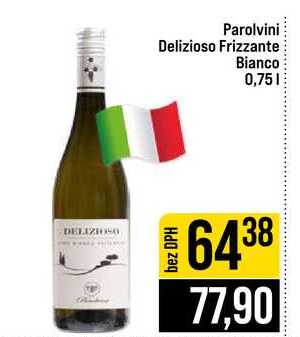 Parolvini Delizioso Frizzante Bianco 0,75l