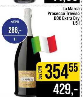 La Marca Prosecco Treviso DOC Extra Dry 1,5l